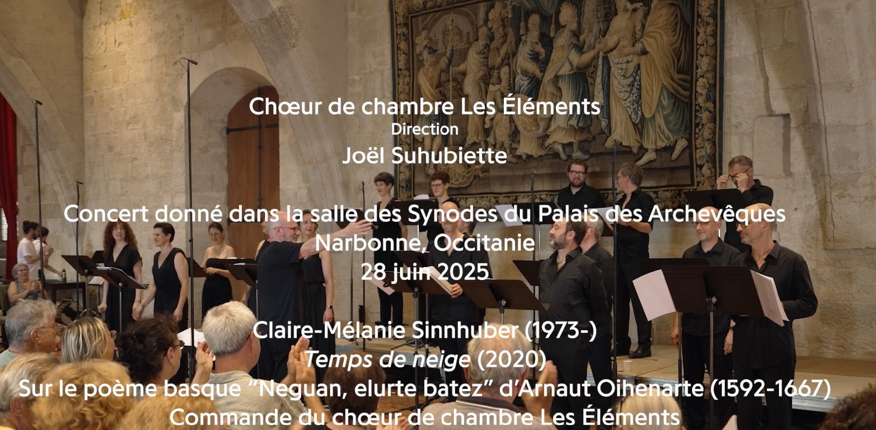 Afficher la vidéo "Temps de neige" Les Éléments | Chants libres 2025 - Fondation Bettencourt Schueller